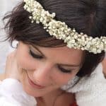 Coronas de flores para novias naif