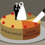 Las bodas aumentan en España