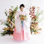 15 hermosos y modernos vestidos de novia coreanos Hanbok